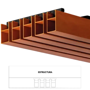 EKOWOOD L 100-55 WPC TEKA MATT 0,1M X 0,055M X 2,9M