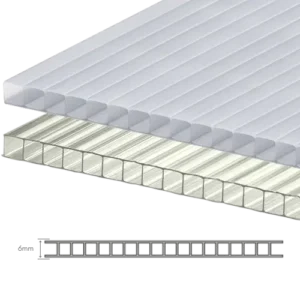 LAM ALVEO ESTANDAR L6 PC 6MM GRIS 2.10M X 11.80M