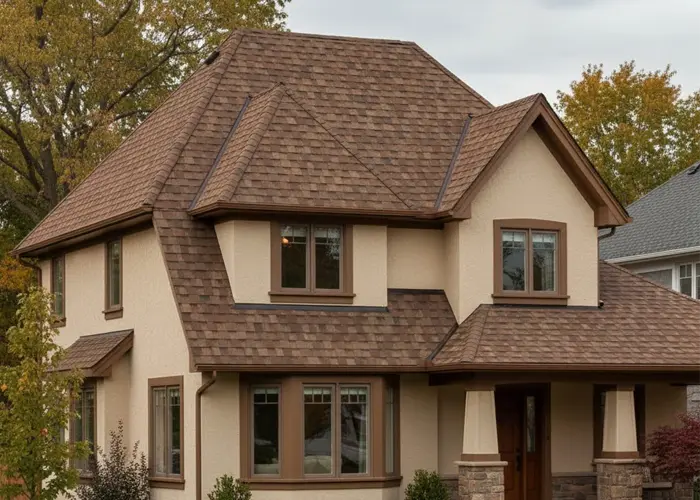 Teja Shingle Cambridge earthone cedar 01