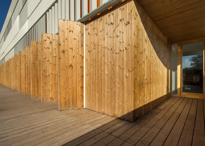 wall panel Interior thermowood liso 90-15