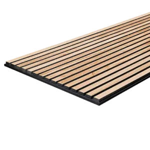 ARKOWOOD ACUSTICO INT NOGAL 3D 600-21 15 PASTILLAS MDF 21MM 0.60M X 240M CAJA X 2 UND 2.88M2