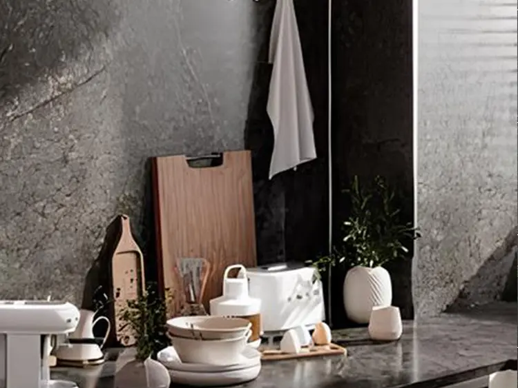 Wallpanel spc Arkotile lightning grey