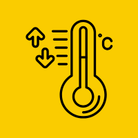 Baja conductividad térmica