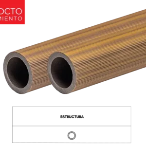 ARKOWOOD E38 ROUND WPC 0,038M X 2,90M