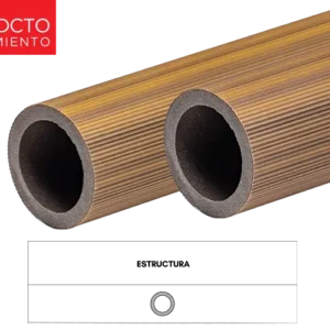 ARKOWOOD E50 ROUND WPC 0,05M X 2,90M