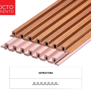 Arkowood Wallpanel Int 3D PL 149-15 WPC 0.149m X 0.015m X 2.90m